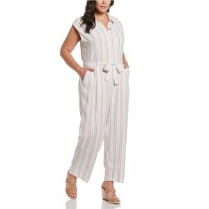 Ella Rafaella Womens Breezy Chic Jumpsuit, Multicoloured, NWT